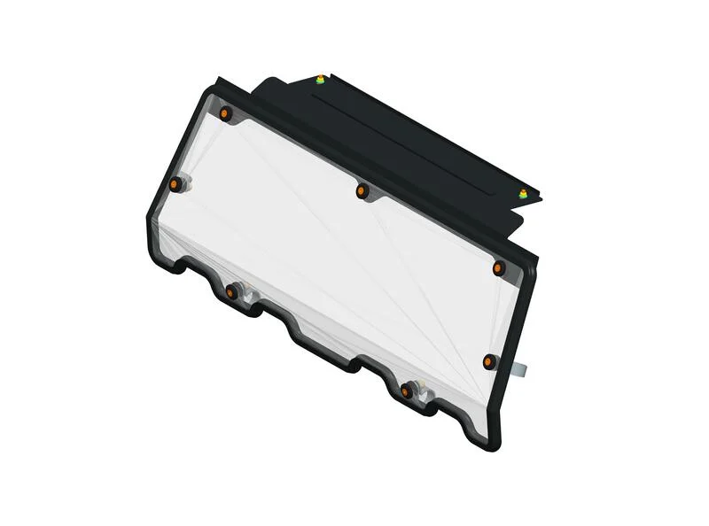 SARRAZIN Rear Windhsield Glass Polaris Ranger