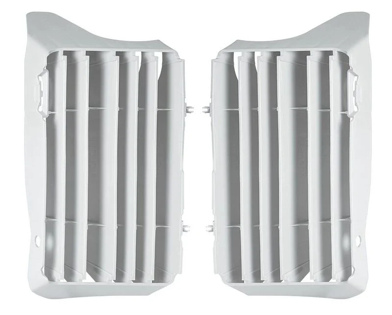 RACETECH Radiator Covers White Honda CRF450R