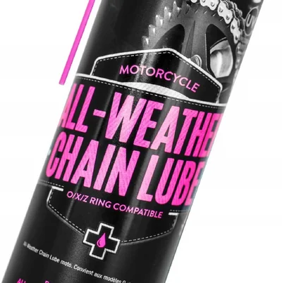 MUOFF SPRAY ALL WEATHER CHAIN LUB 400ML