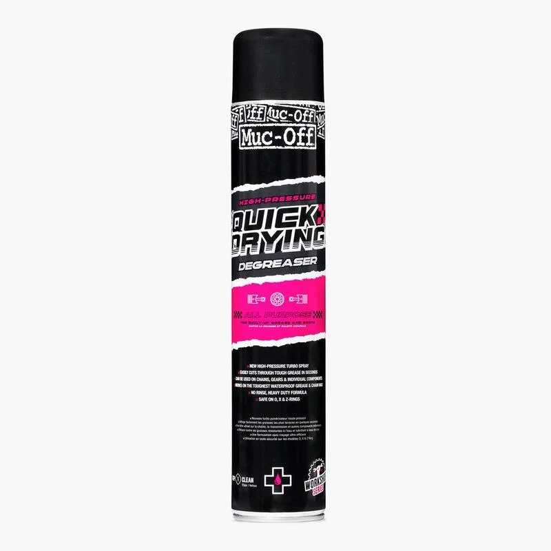 Limpiador desengrasante para cadenas de moto MUC-OFF High-Pressure - Spray 750 ml