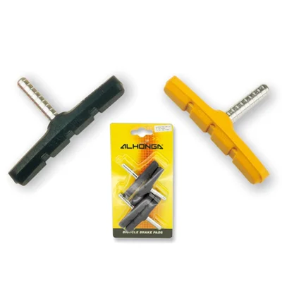 ALHON 4 BRAKE SHOE STRAIGHT STUD. BLK