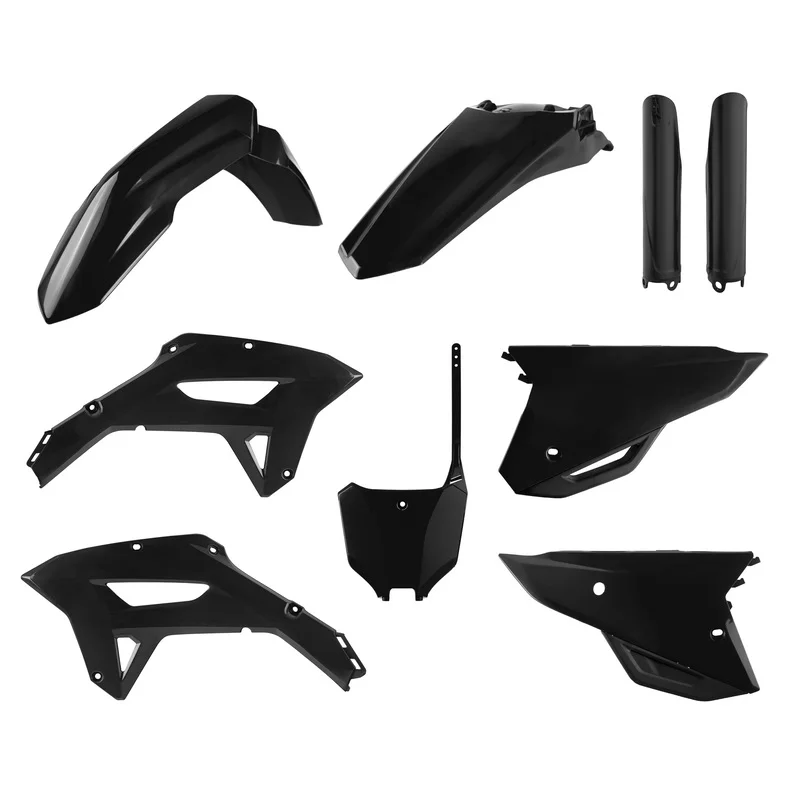 Kit de plástica Polisport, negro
