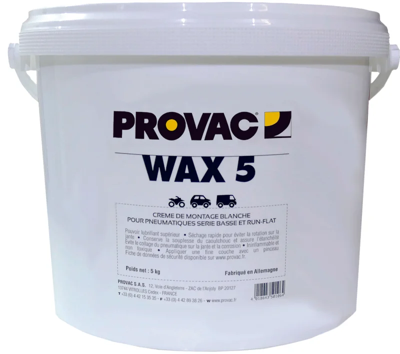 Pasta de montaje de neumáticos blanca PROVAC 1x5kg