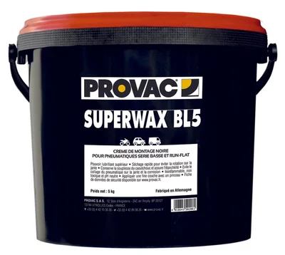 Pasta para montaje de neumáticos PROVAC negra 2x5kg