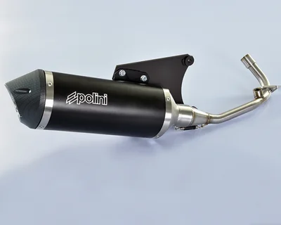 POLINI Exhaust Stainless Steel/Carbon - Vespa 125