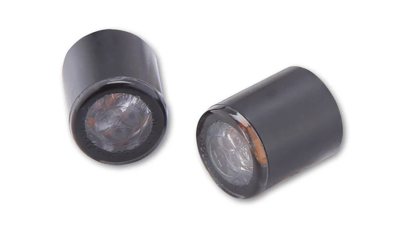 Intermitente/luz de posición LED HIGHSIDER pro ton Modul 2in1 - cristal ahumado - homologado E - Pareja