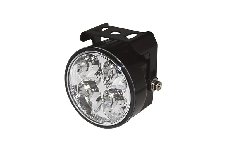 Luz de conducción diurna LED HIGHSIDER pro redonda