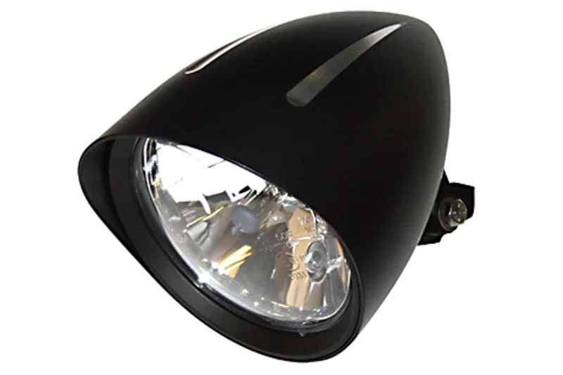 Faro delantero H4 HIGHSIDER pro Classic 1 Extreme - 5 3/4 inch - negro - 1 pieza