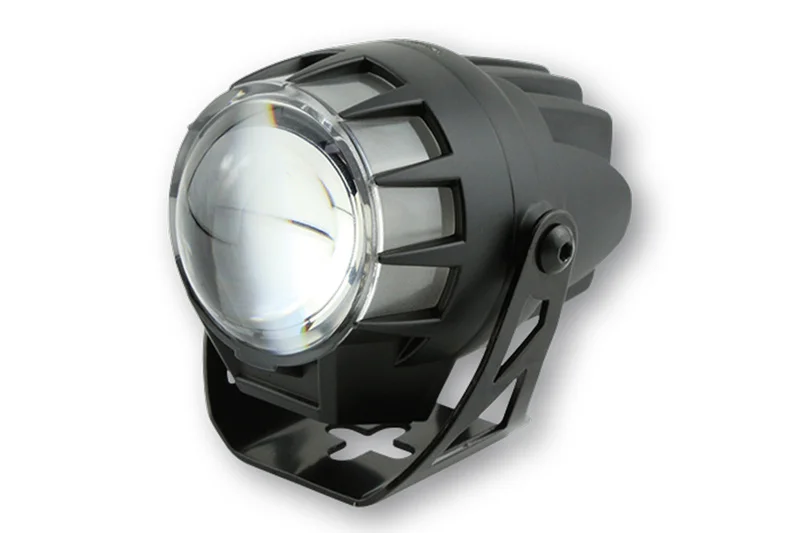 Faro delantero LED HIGHSIDER pro Dual-Stream - 45 mm - negro - 1 pieza