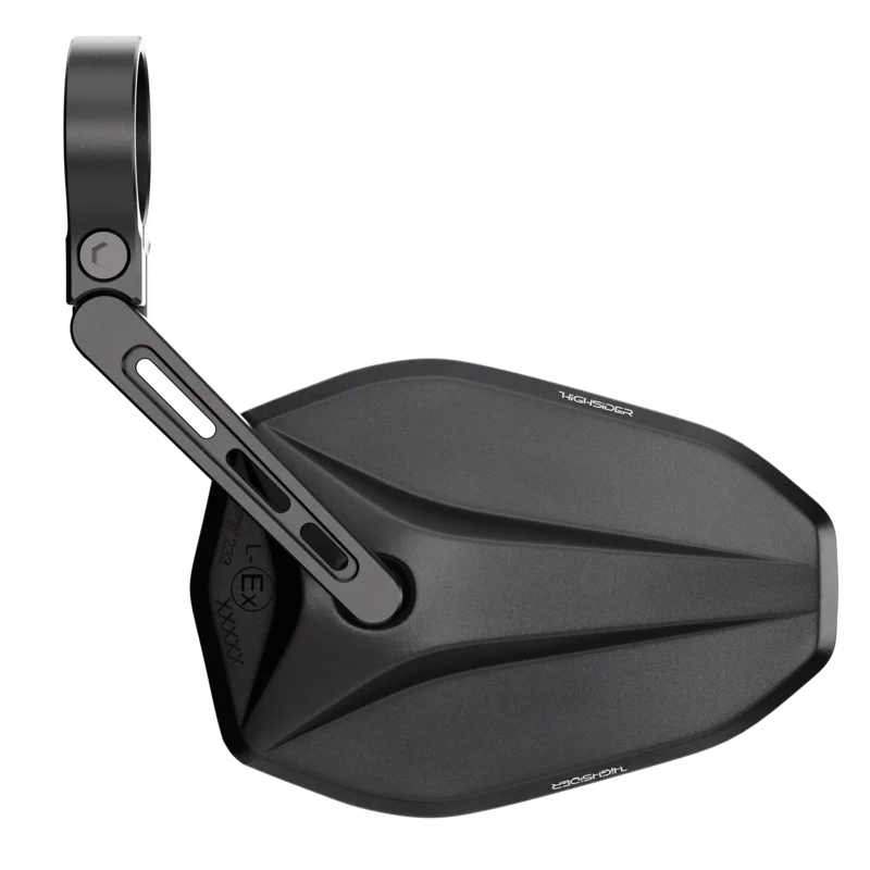 Retrovisor contrapeso de manillar HIGHSIDER pro Victory-Blast - corto - negro - 1 pieza