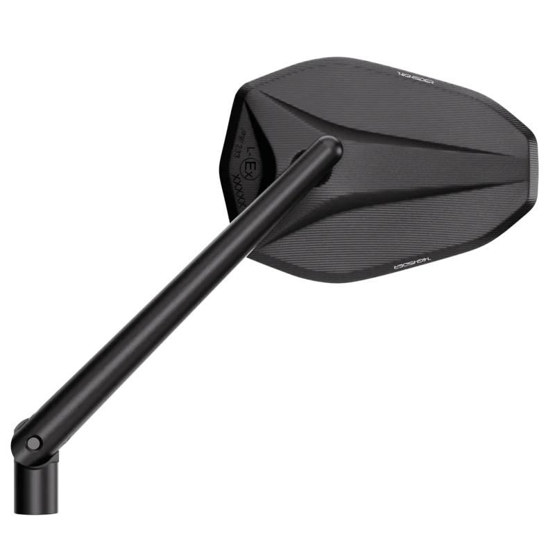 Retrovisor de manillar HIGHSIDER pro Victory-X - negro - 1 pieza