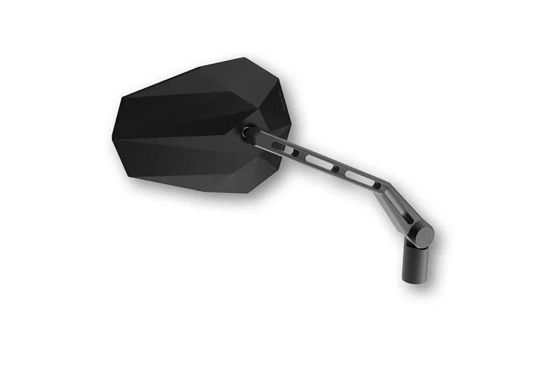 Retrovisor de manillar HIGHSIDER pro Stealth-X1 - negro - Pareja
