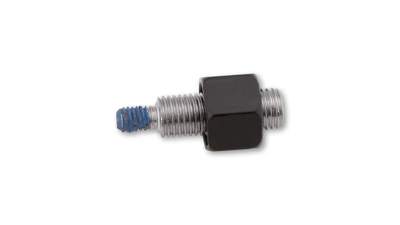 Adaptador de retrovisor HIGHSIDER pro M10 x 1.25 mm a M6 - negro