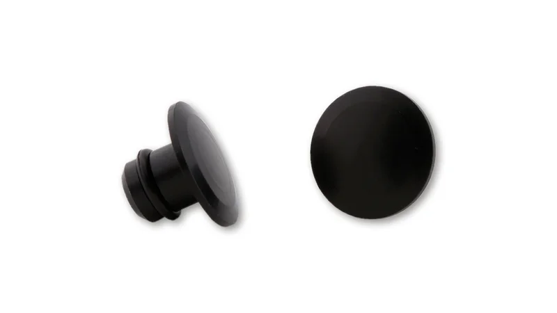 Tapones para rosca retrovisor HIGHSIDER pro M10 - mecanizado CNC - negro