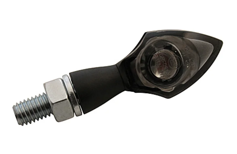 Intermitente LED HIGHSIDER pro Pen Head - homologado E - negro/ahumado - par