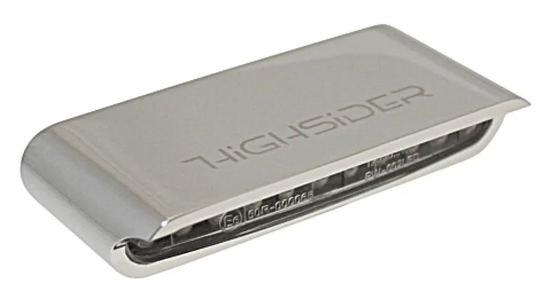 Intermitente LED HIGHSIDER pro Stripe - homologado E - cromado/traslúcido - par