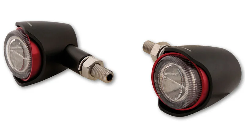 Intermitente LED HIGHSIDER pro Akron-X - negro - par