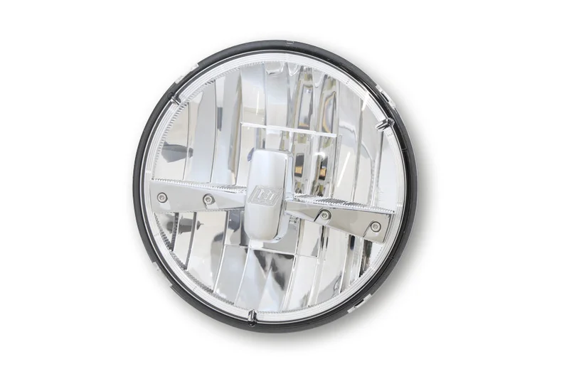 Óptica de faro delantero LED HIGHSIDER pro Type 3 - 7 inch - negro