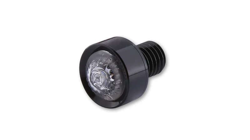 Piloto trasero LED HIGHSIDER pro Mono - negro/traslúcido - 1 pieza