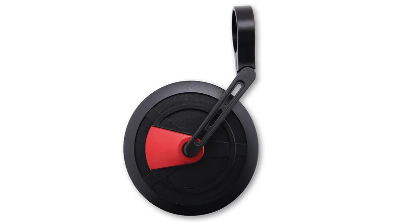 Retrovisor contrapeso de manillar HIGHSIDER pro Enterprise - negro/rojo