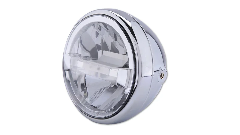 Faro delantero LED HIGHSIDER pro Reno Type 4 - cromado - 1 pieza