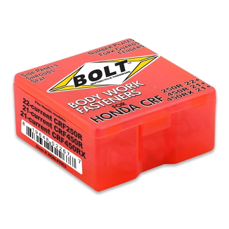 Kit Tornillería de Plásticos BOLT - Honda