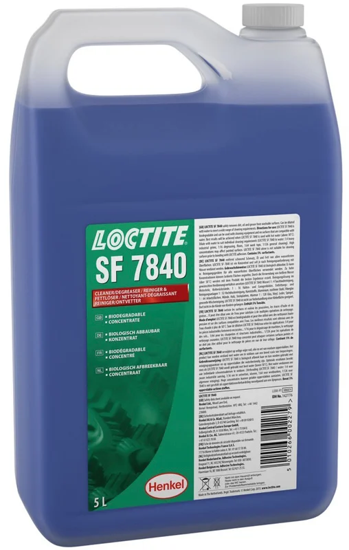 Limpiador desengrasante LOCTITE SF 7840 uso general - Bidón 5L
