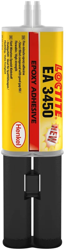 Adhesivo epoxi 5 minutos LOCTITE EA 3450 Iron bicomponente - Jeringa doble 25ml