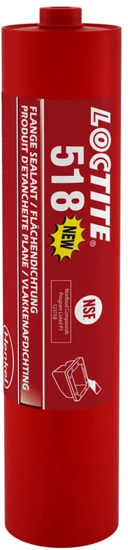 Sellador de juntas LOCTITE 518 semiflexible rápido - Cartucho 50ml