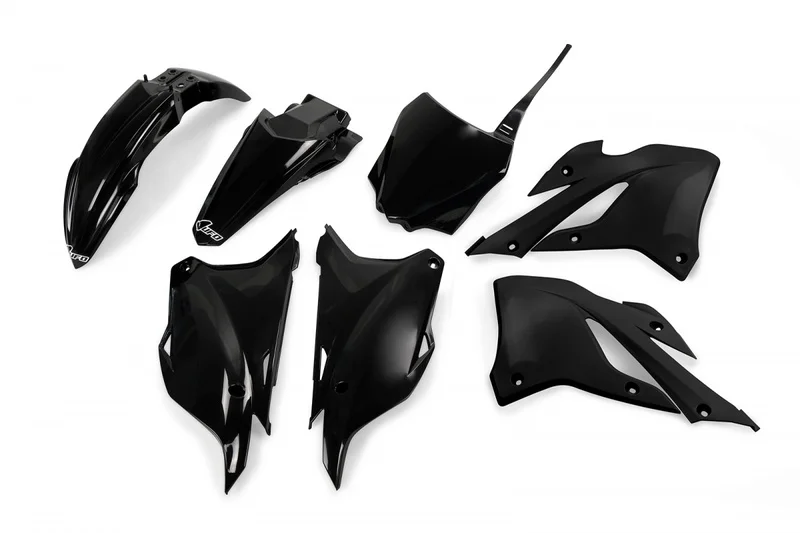 Kit de Plástica UFO - Negro Kawasaki KX85
