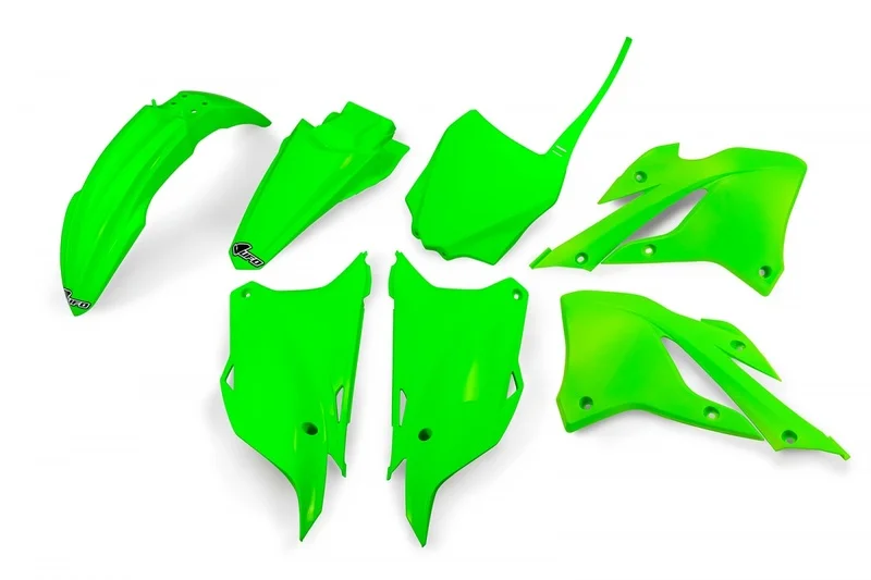 Kit de Plástica UFO - Verde Neón Kawasaki KX85