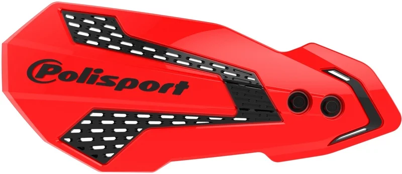 Paramanos POLISPORT MX Flow rojo / negro - Honda CRF450R / RX