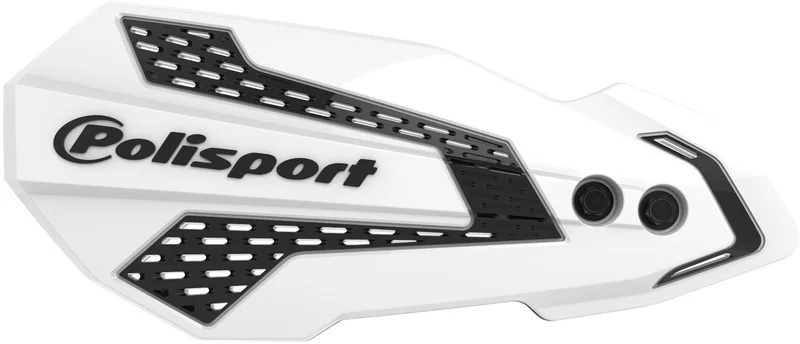 Paramanos POLISPORT MX Flow blanco / negro - Honda CRF450R / RX