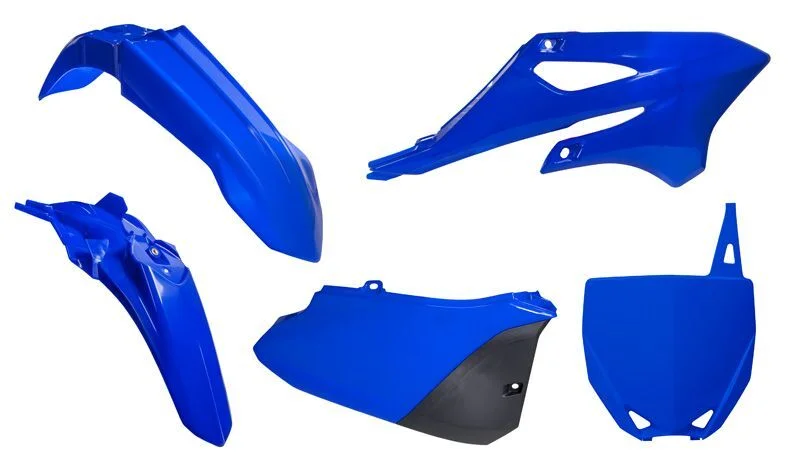 Kit de plástica RACETECH (5 piezas) - Azul