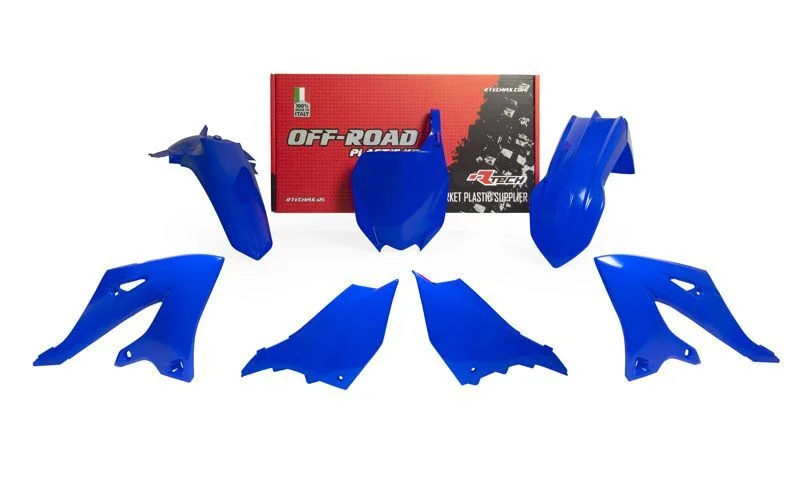 Kit de plástica RACETECH (5 piezas) - Azul