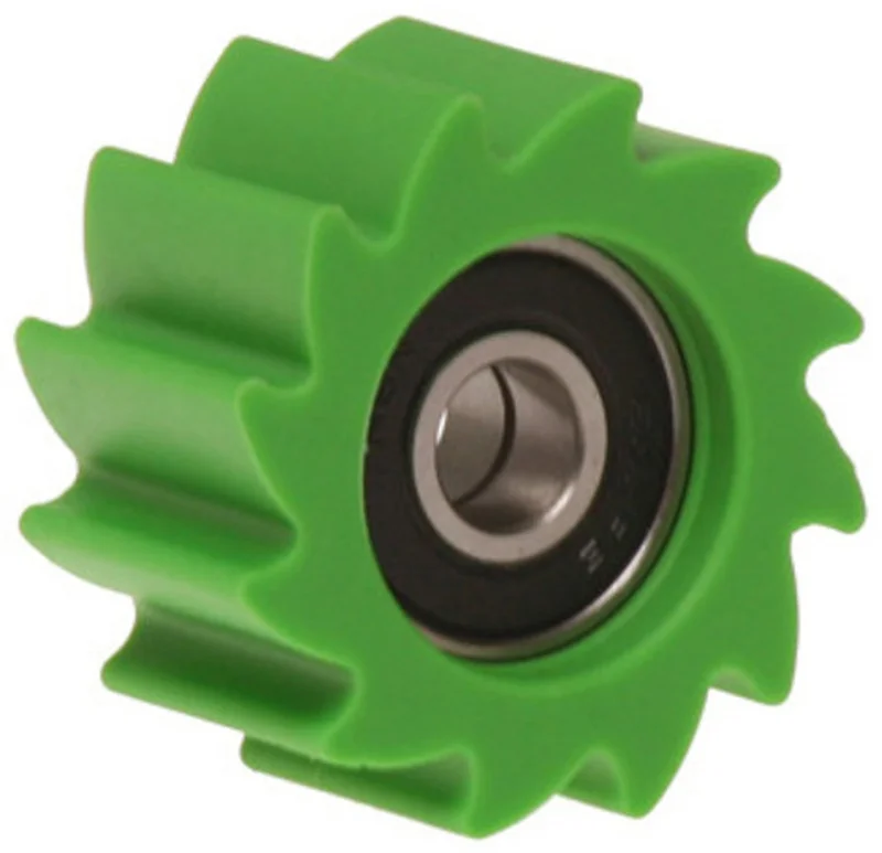 Rodillo de cadena RFX Race (verde) 38 mm - Kawasaki KXF250/450