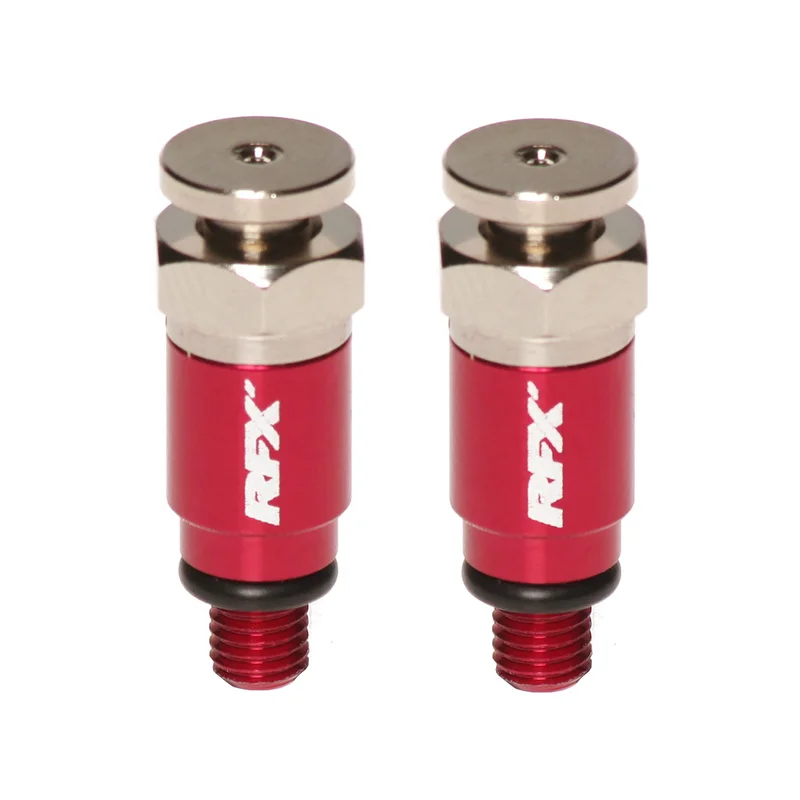Purgadores de aire de horquilla RFX Pro M5 x 0,8 (rojo) Kayaba/Showa