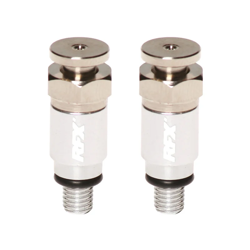 Purgadores de aire de horquilla RFX Pro M5 x 0,8 (plata) Kayaba/Showa