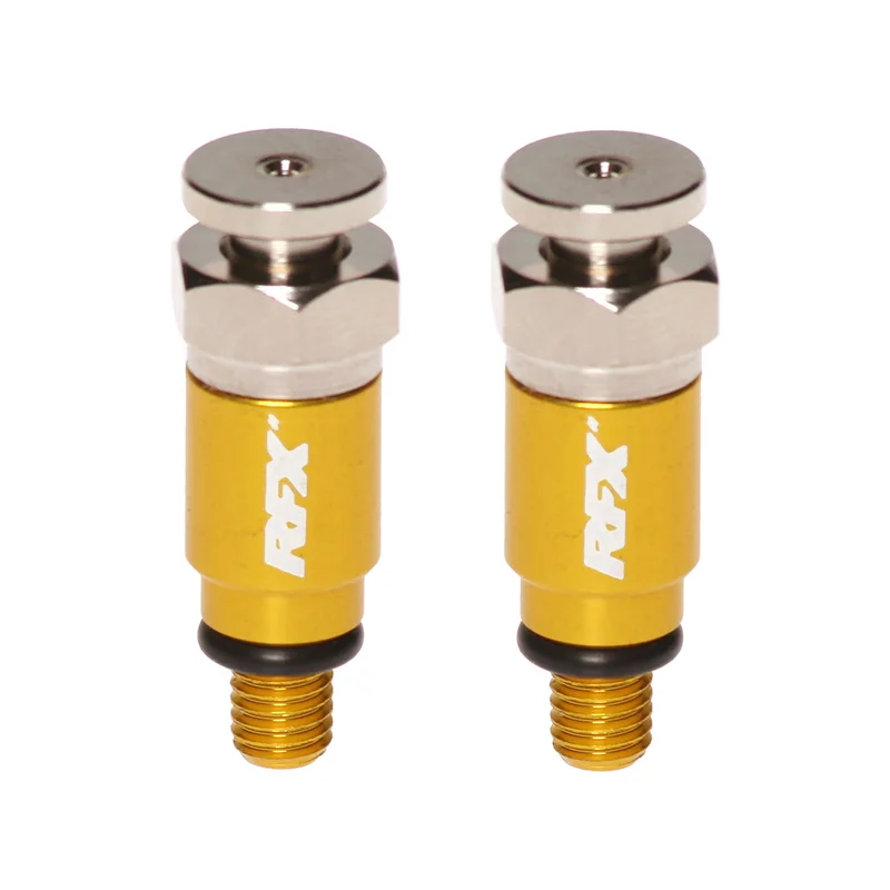 Purgadores de aire de horquilla RFX Pro M5 x 0,8 (amarillo) Kayaba/Showa