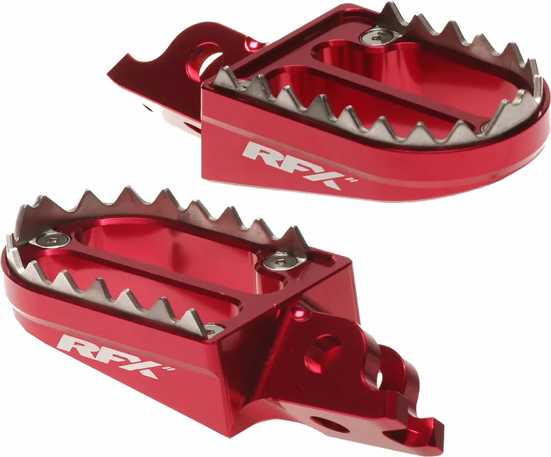 Estriberas RFX Pro Series Shark Teeth - rojo