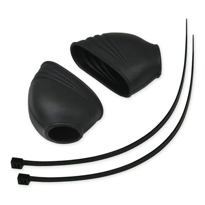 Fundas de goma para estriberas RFX Race Series - negro - 2 piezas