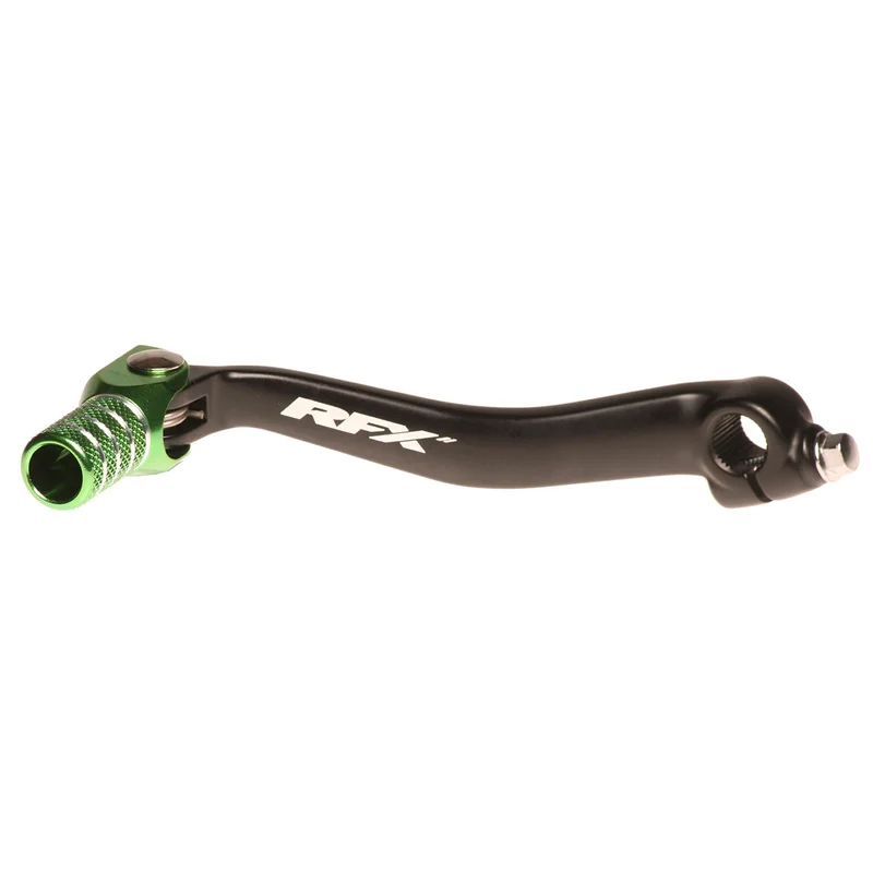Pedal de cambio RFX Race (negro/verde) - Kawasaki KXF450
