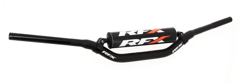 Manillar cónico con barra de refuerzo RFX Pro Series F8 RC Mini - 28,6 mm - negro