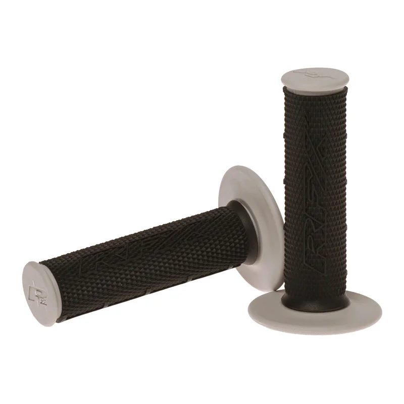 Puños compuestos dobles RFX Pro Series con centro negro (negro/ gris), pareja
