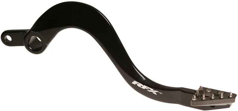 Pedal de freno trasero RFX Pro Series - punta fija -  negro/  titanio