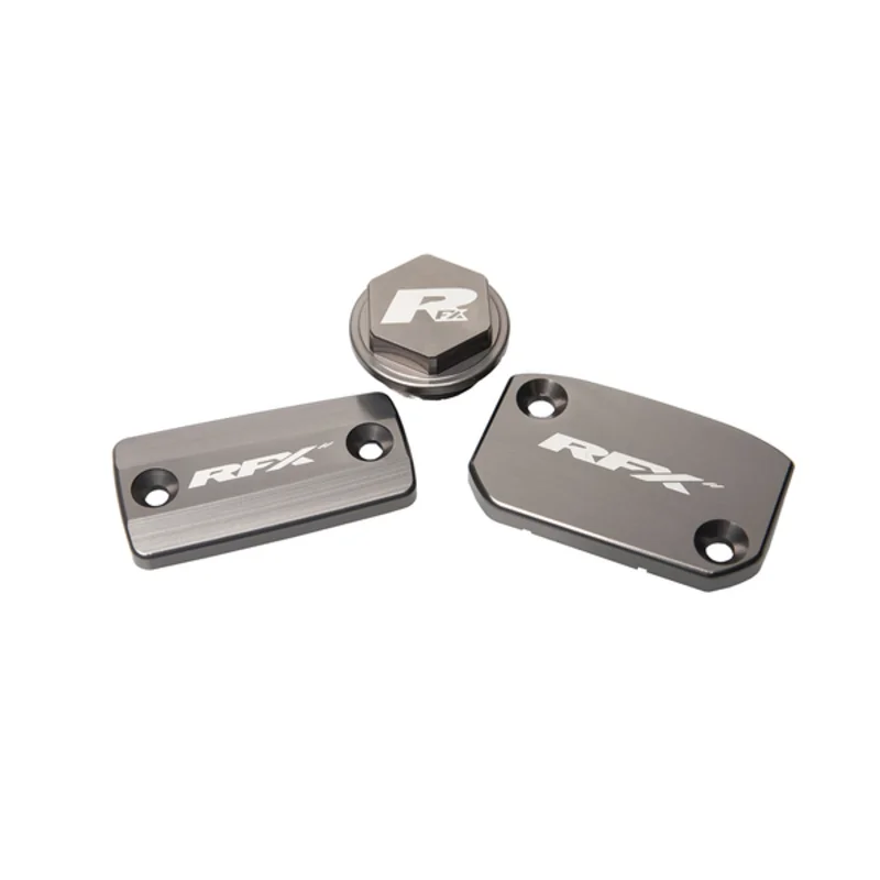 Kit de tapa de depósito RFX Pro Series - gris mineral / freno Brembo y embrague Magura