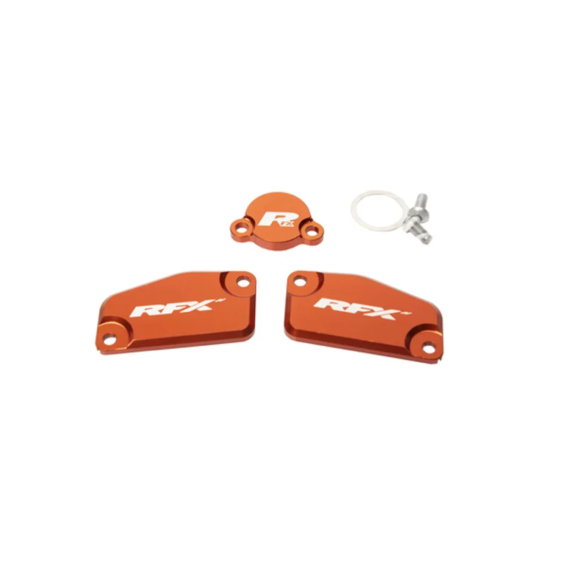 Kit de tapa de depósito RFX Pro Series - naranja / freno y embrague formula