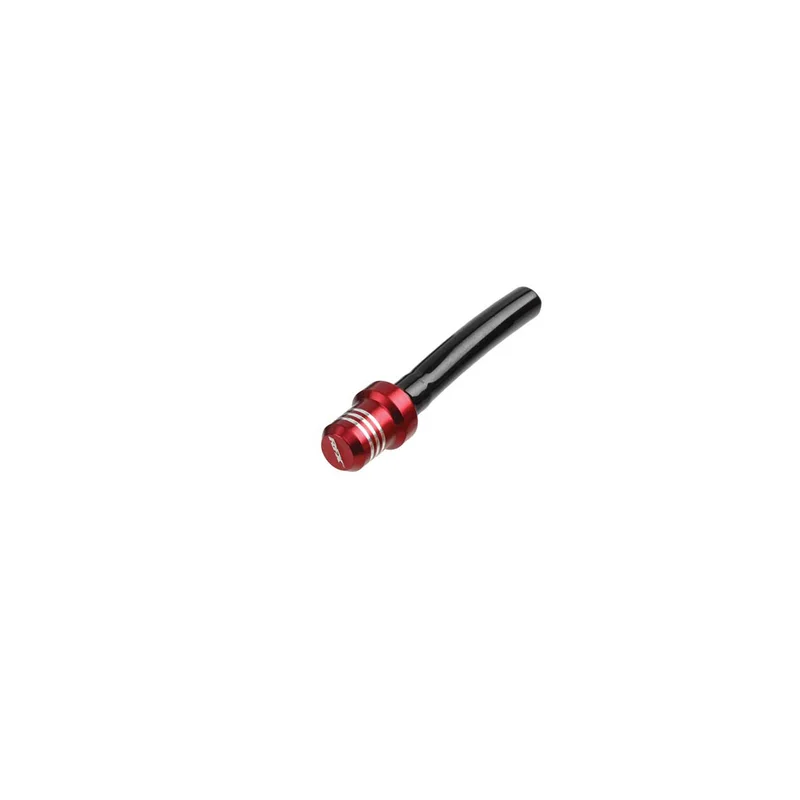 Válvula tapón depósito de gasolina RFX Race Series - Manguito corto con tapón de 1 vía - rojo