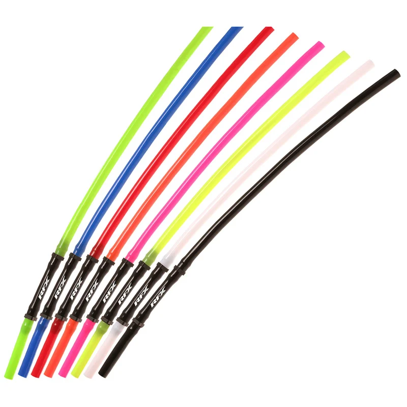 Tubo de ventilación RFX Race Series - Tubo largo con válvula unidireccional 5 unidades - negro