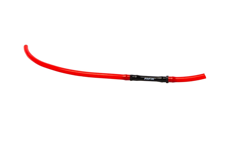 Tubo de ventilación RFX Race Series - Tubo largo con válvula unidireccional 5 unidades - rojo